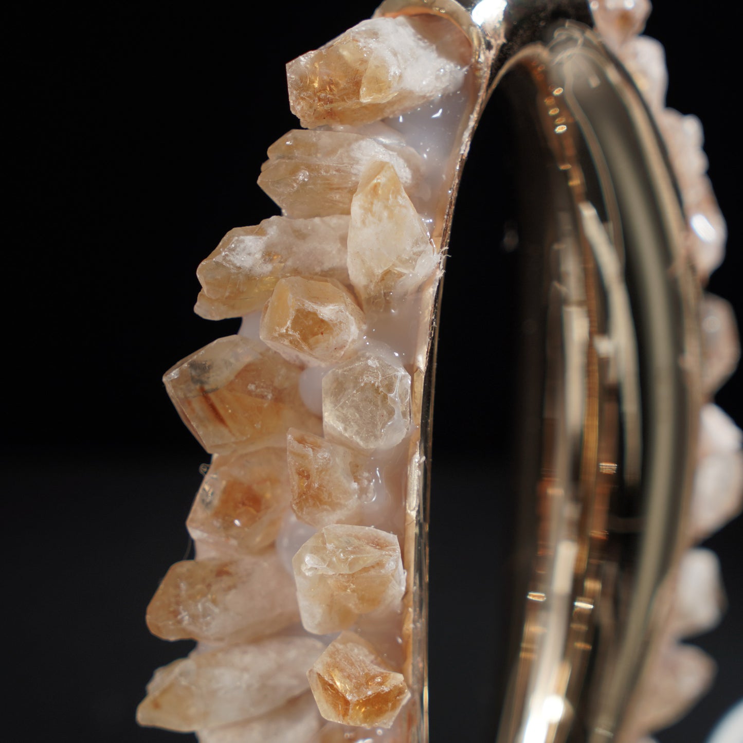 "0" Shape Crystal Lamp