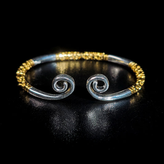 Golden Hoop Bracelet