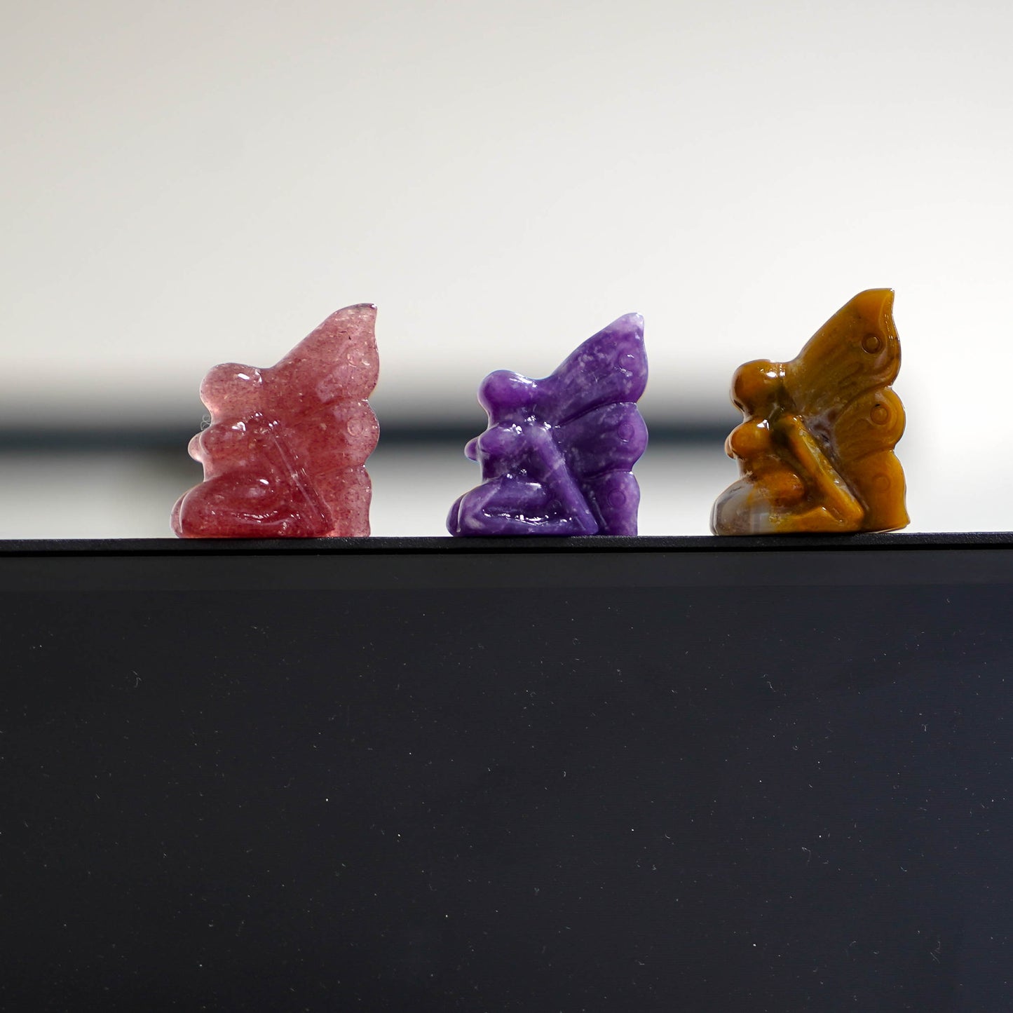 Natural Different Crystals Fairy For Screen Decoration