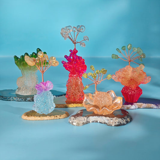 Ocean Series Multi-Color Plants Ornaments