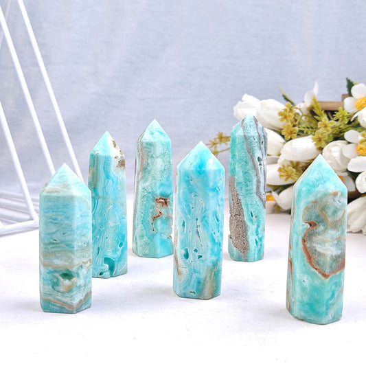 Hemimorphite Crystal Point Tower-1KG