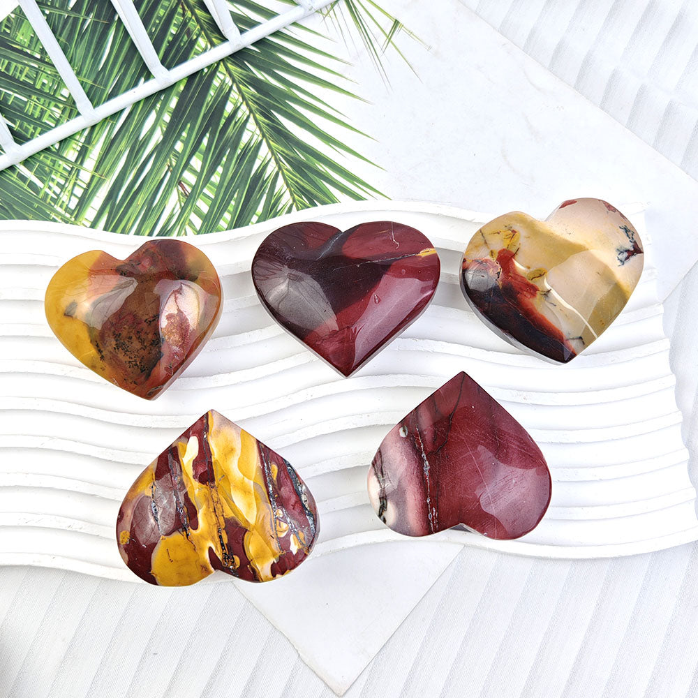 Mookaite Jasper Crystal Heart-1KG