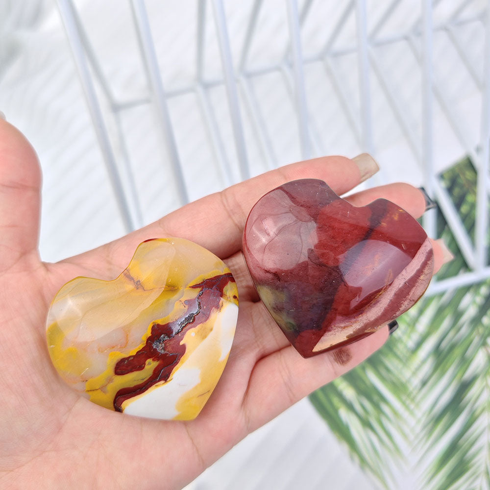 Mookaite Jasper Crystal Heart-1KG