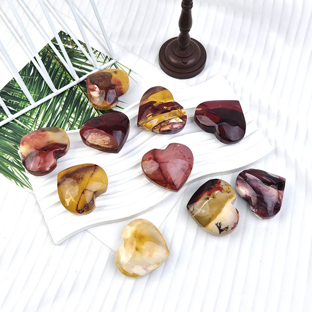 Mookaite Jasper Crystal Heart-1KG