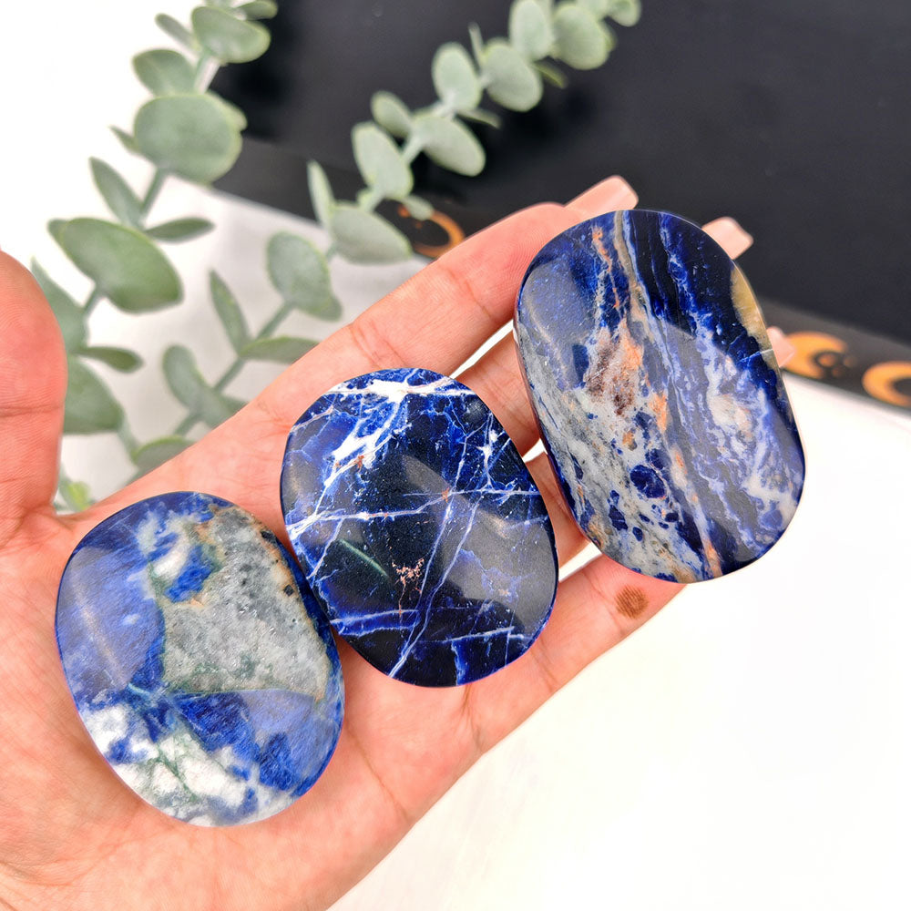 Sodalite Palm Stone-1KG