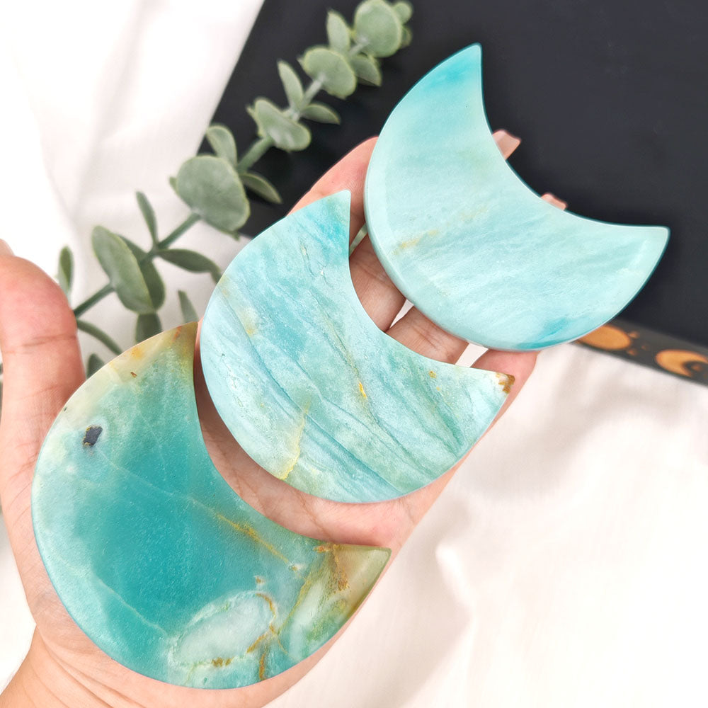 Amazonite Crystal Moon -1KG