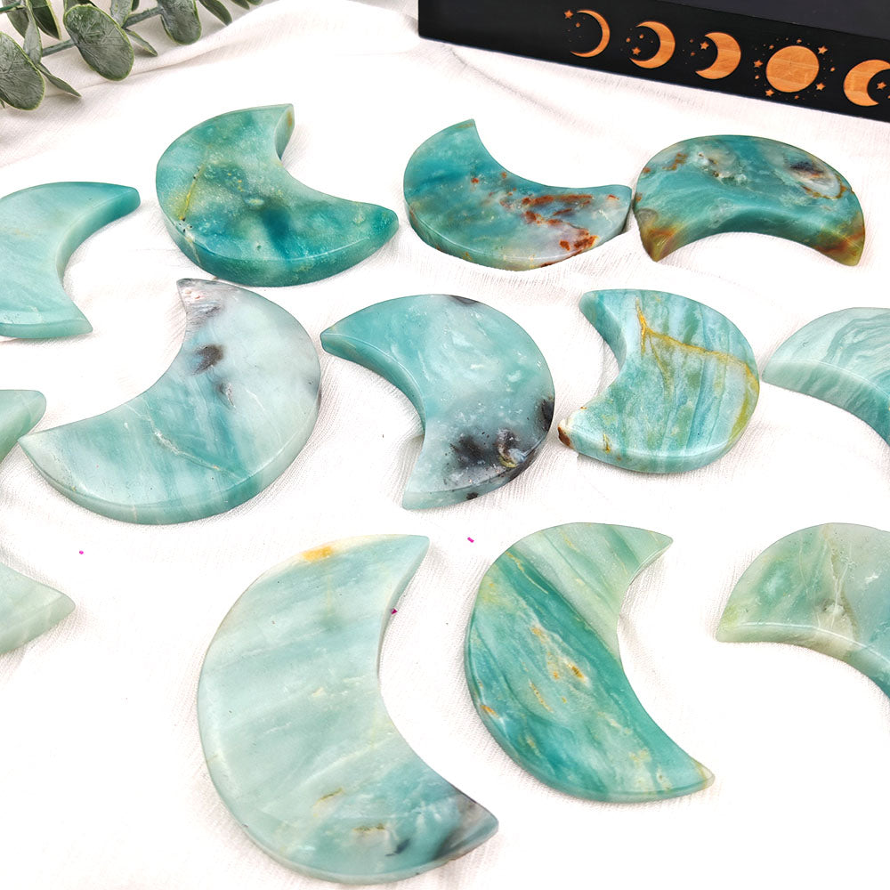 Amazonite Crystal Moon -1KG