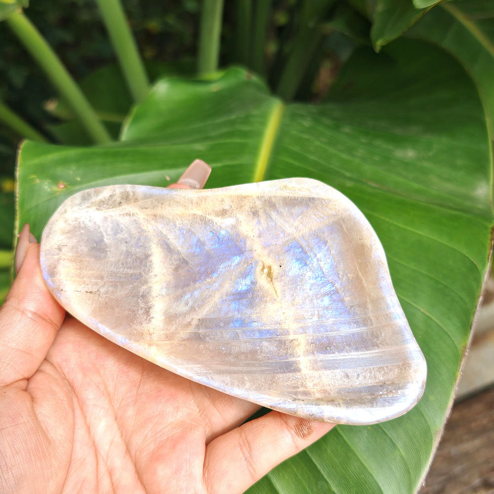 Moonstone Crystal Bowl-1KG