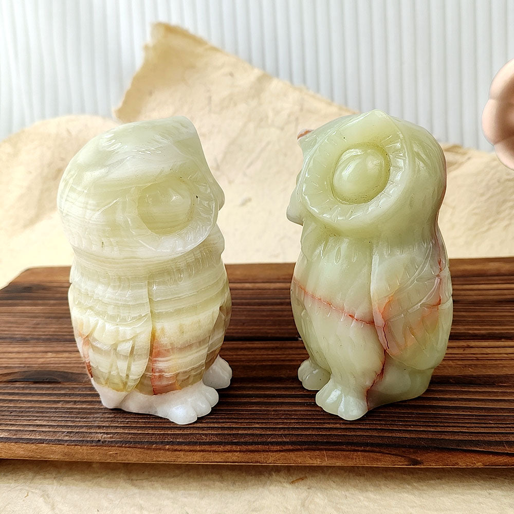 Afghan Jade Owl Carving-1KG