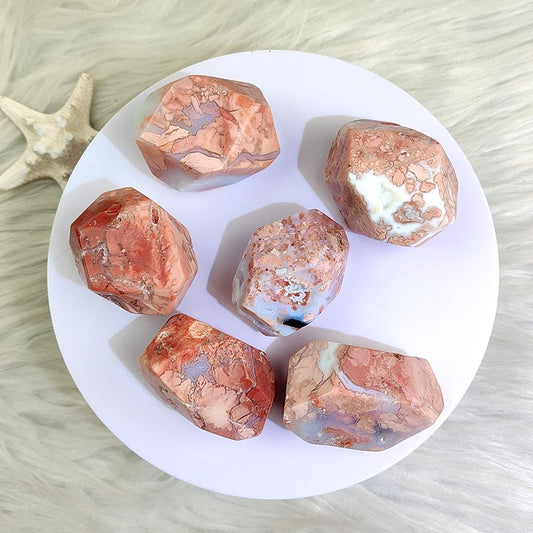 Petal Agate Irregular Shaped Ornament-1KG