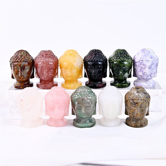 Buddha Head statues