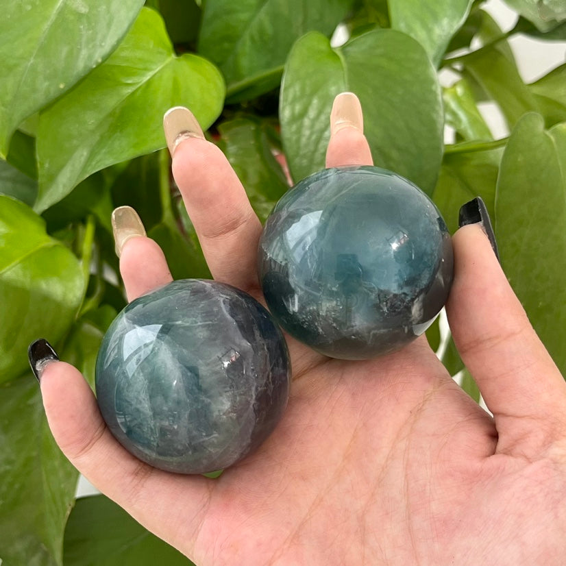 Wholesale Blue Fluorite Spheres