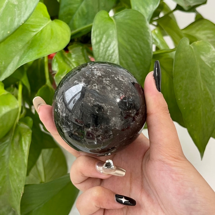 1kg Wholesale Astrophyllite sphere