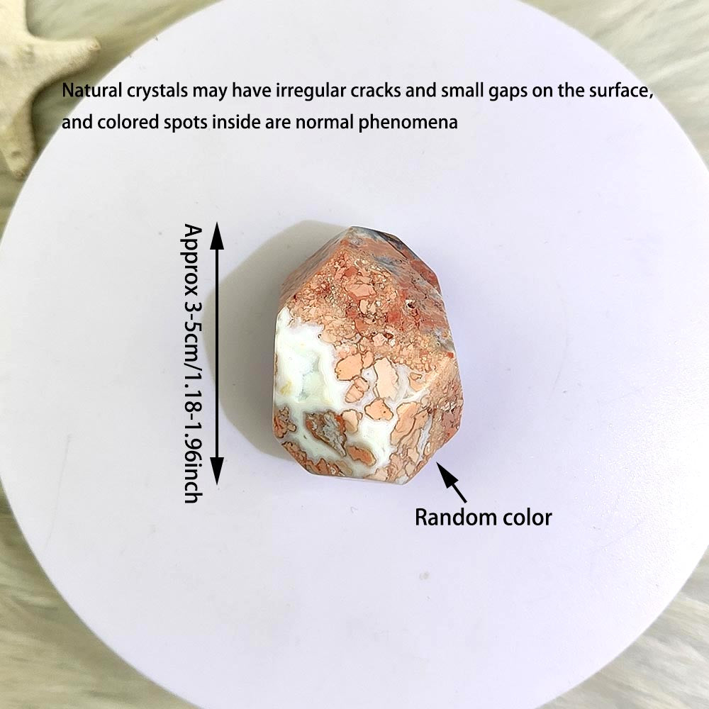Petal Agate Irregular Shaped Ornament-1KG