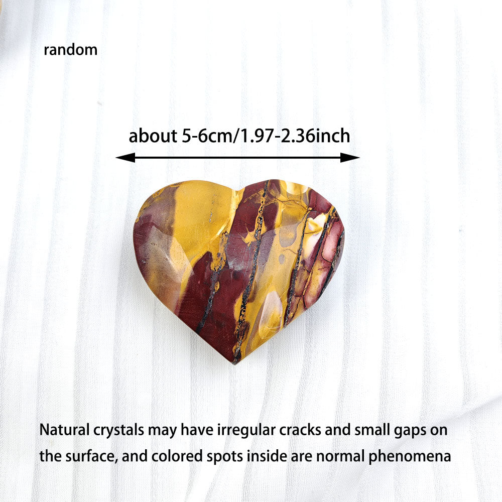 Mookaite Jasper Crystal Heart-1KG
