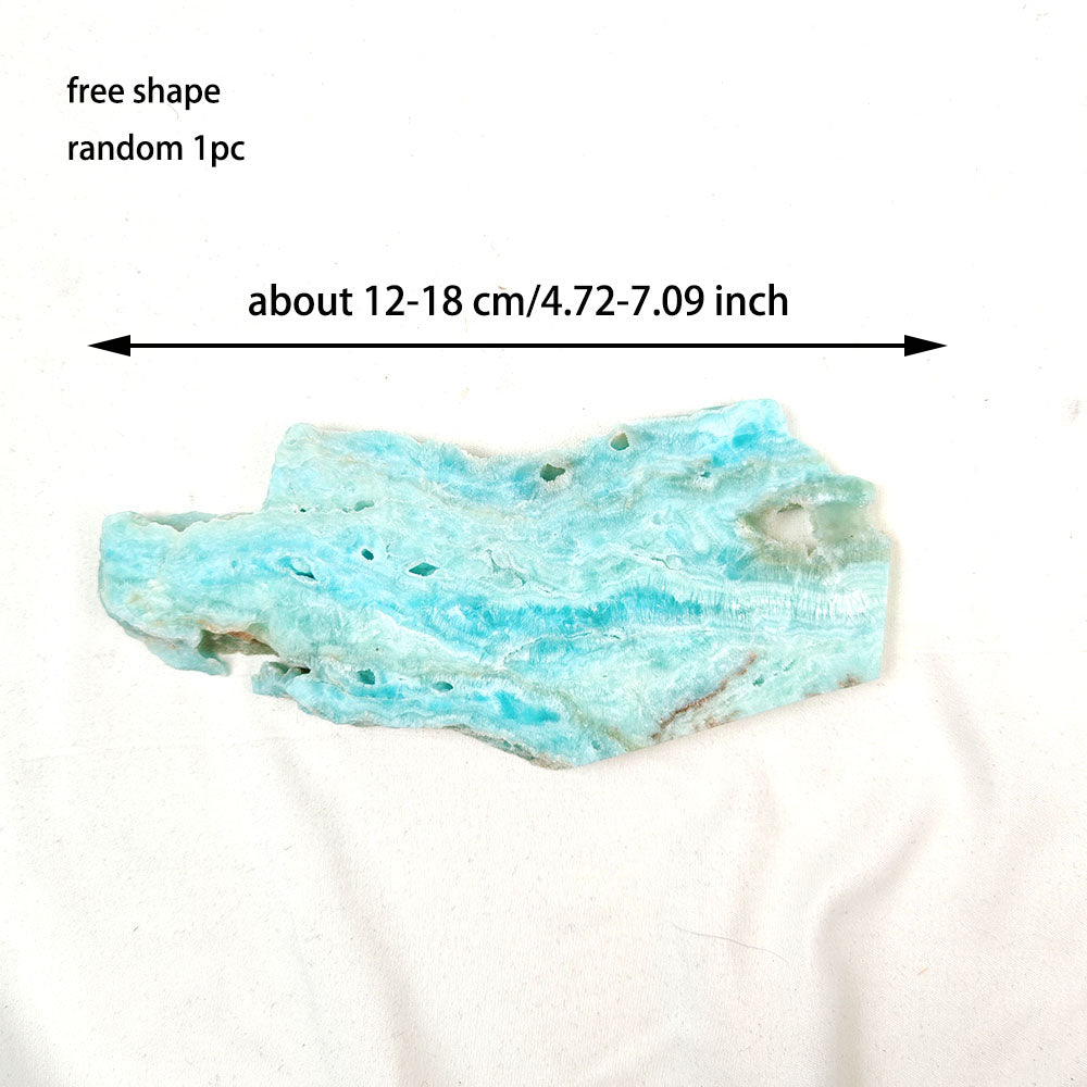 Hemimorphite Slice Random Shape-1KG