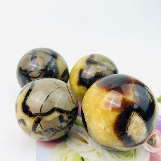 Wholesale Septarian Crystal Spheres Office Ornament