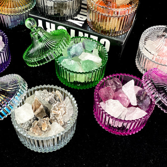 Why do crystals need to be demagnetized?