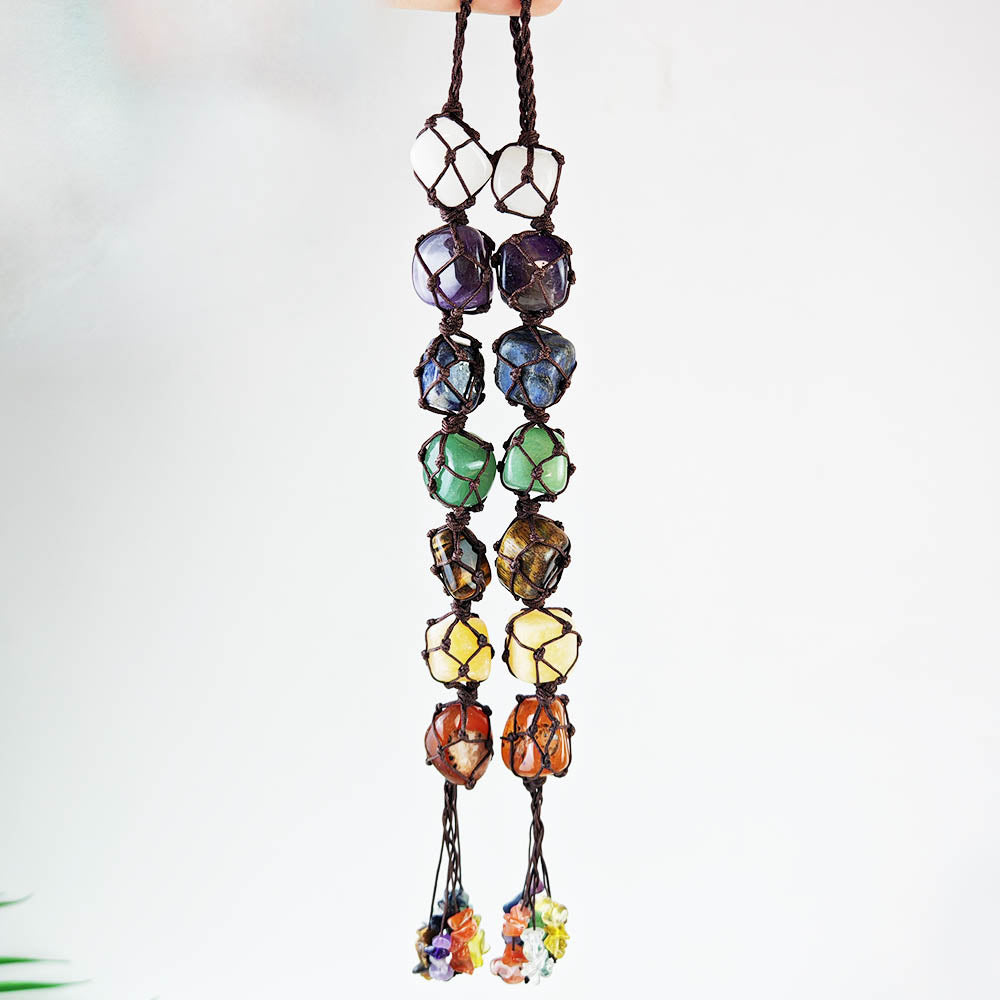 The seven chakras of the human body