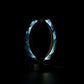 "0" Shape Crystal Lamp - Kindfull Crystal