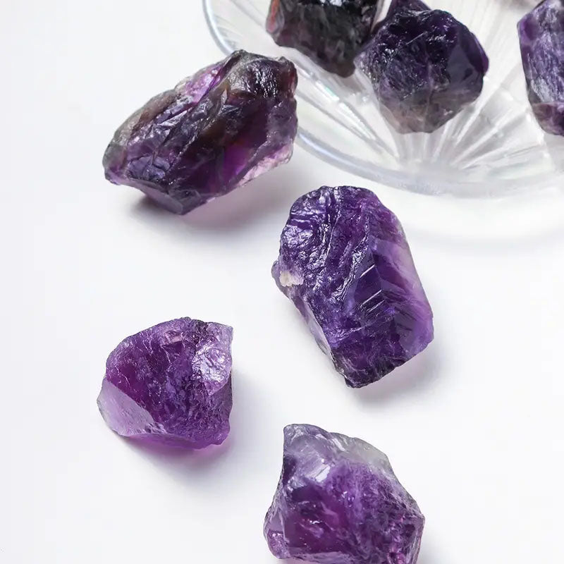 Deep Amethyst Raw Stone-1KG