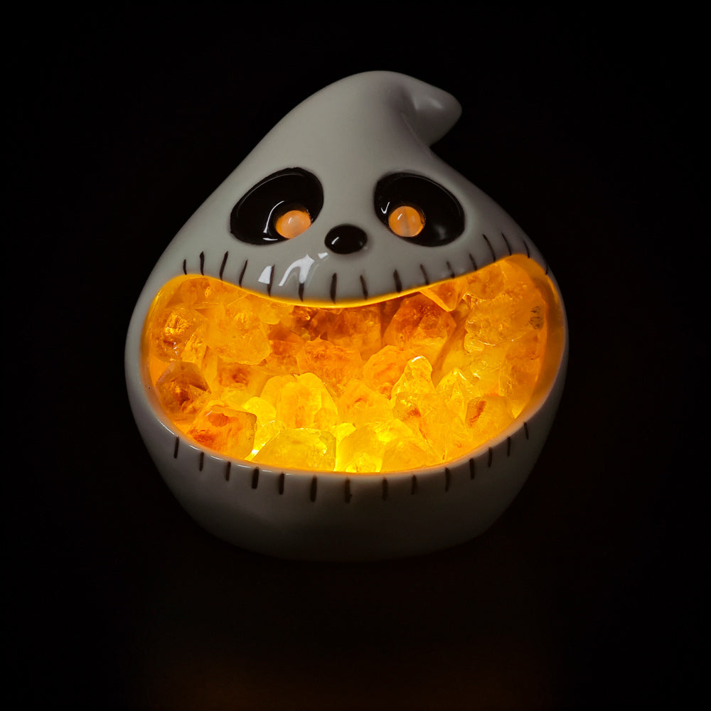 Halloween Series Pottery Lantern - Kindfull Crystal