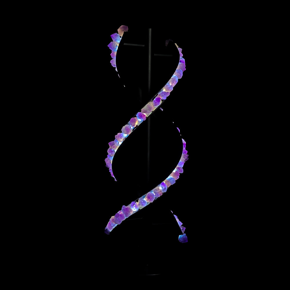 DNA Amethyst Seeds Lamp