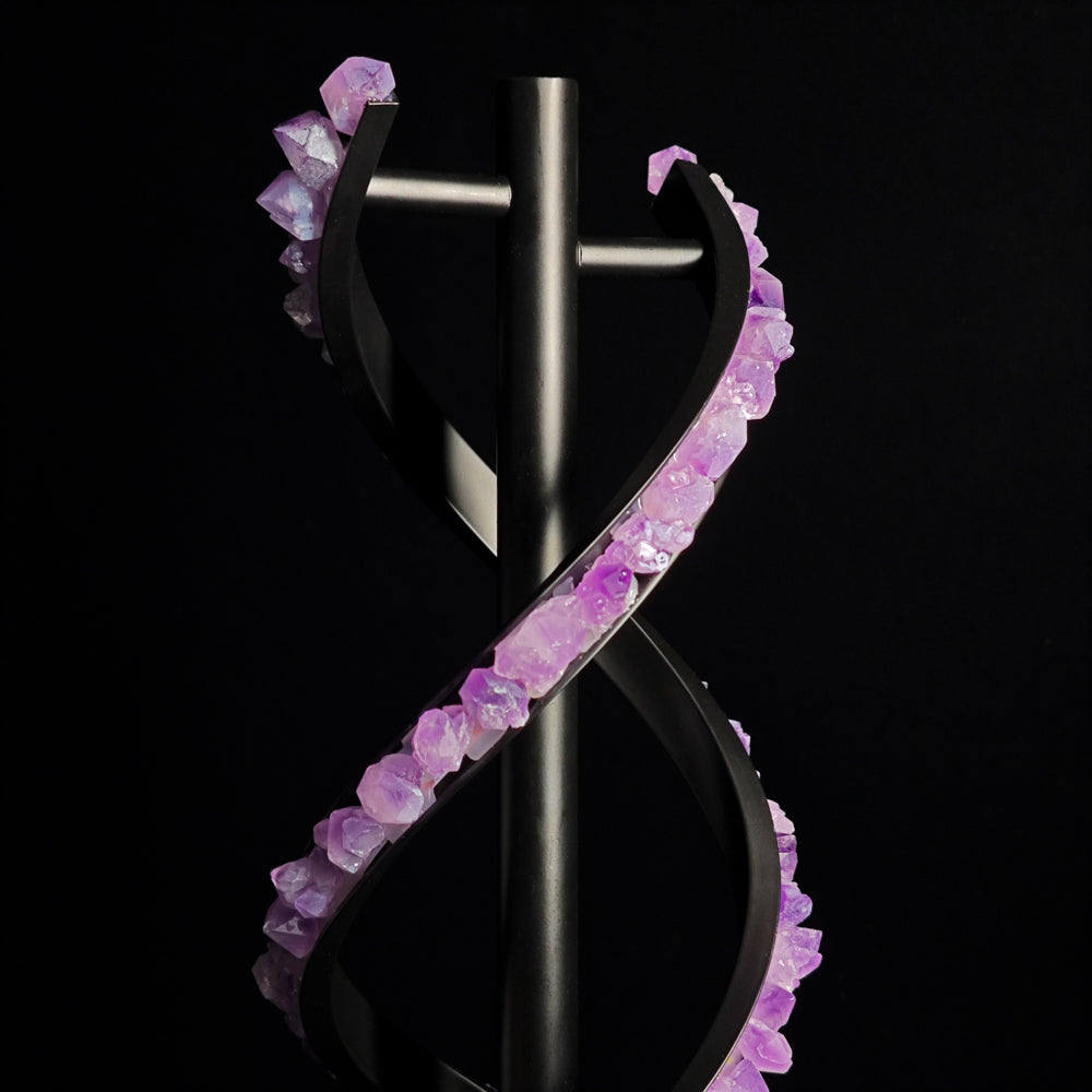 DNA Amethyst Seeds Lamp