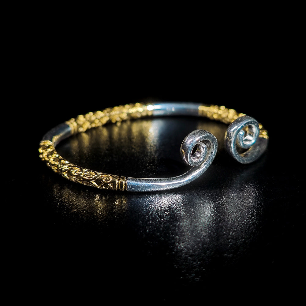 Golden Hoop Bracelet