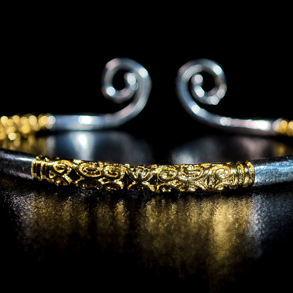 Golden Hoop Bracelet