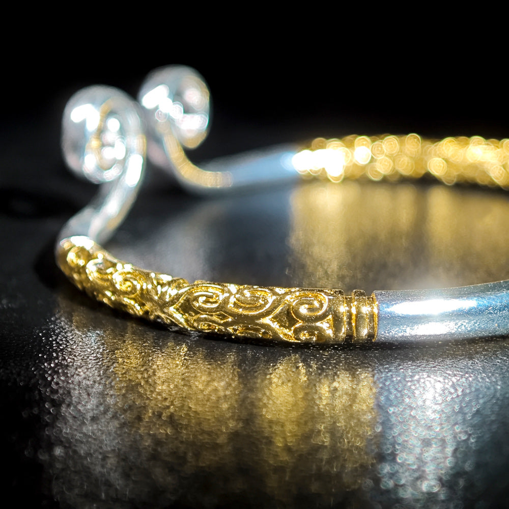 Golden Hoop Bracelet