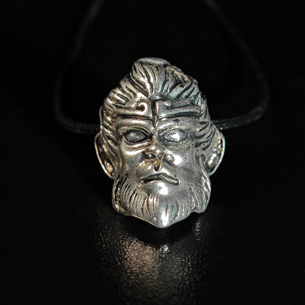 Black Mythology Monkey King Pendant Necklace