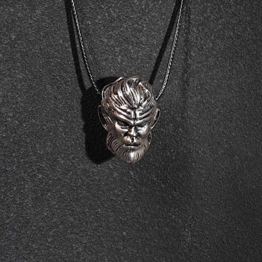 Black Mythology Monkey King Pendant Necklace
