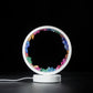 Round Aura quartz lamp