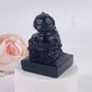 Black obsidian tortoise