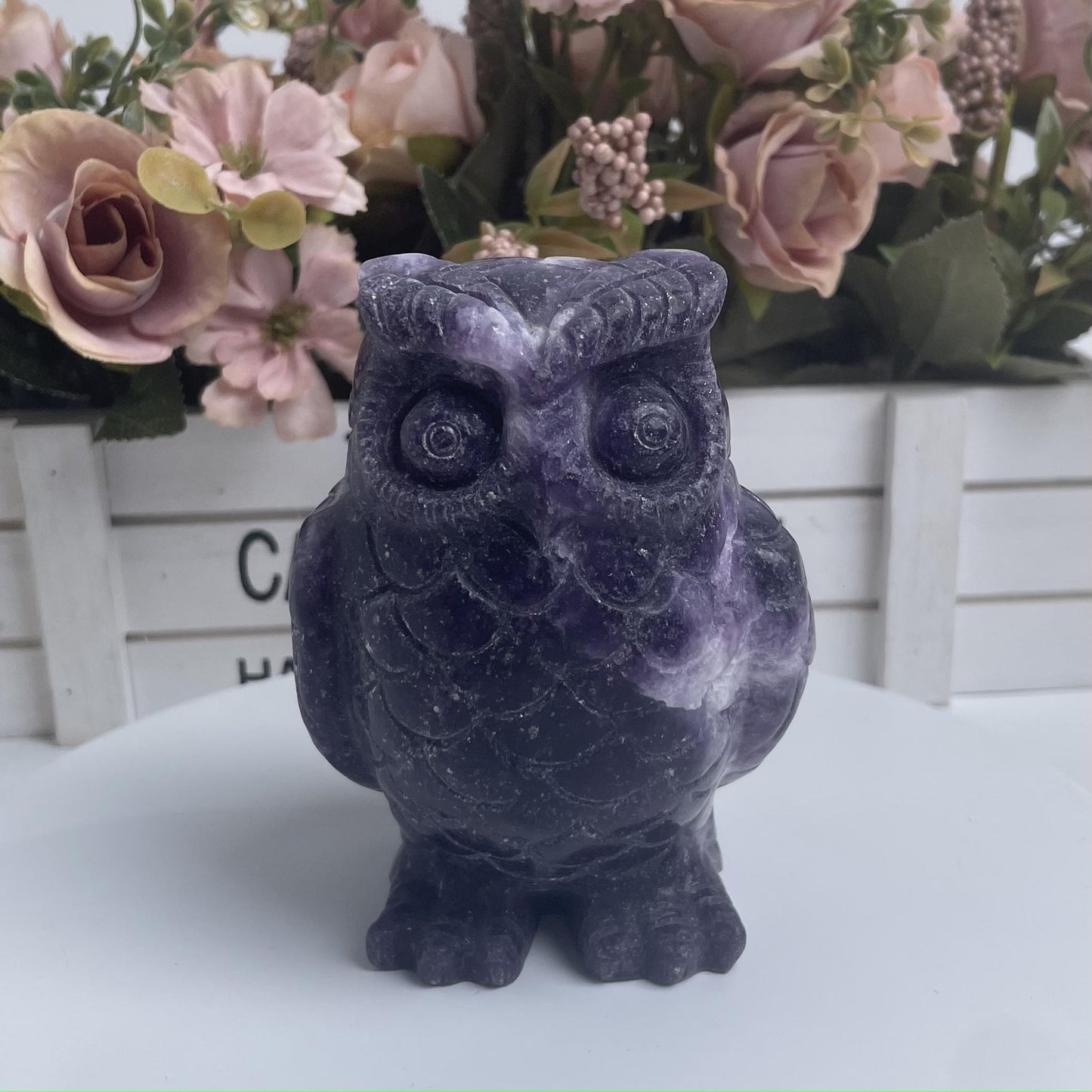 Dream amethyst owl