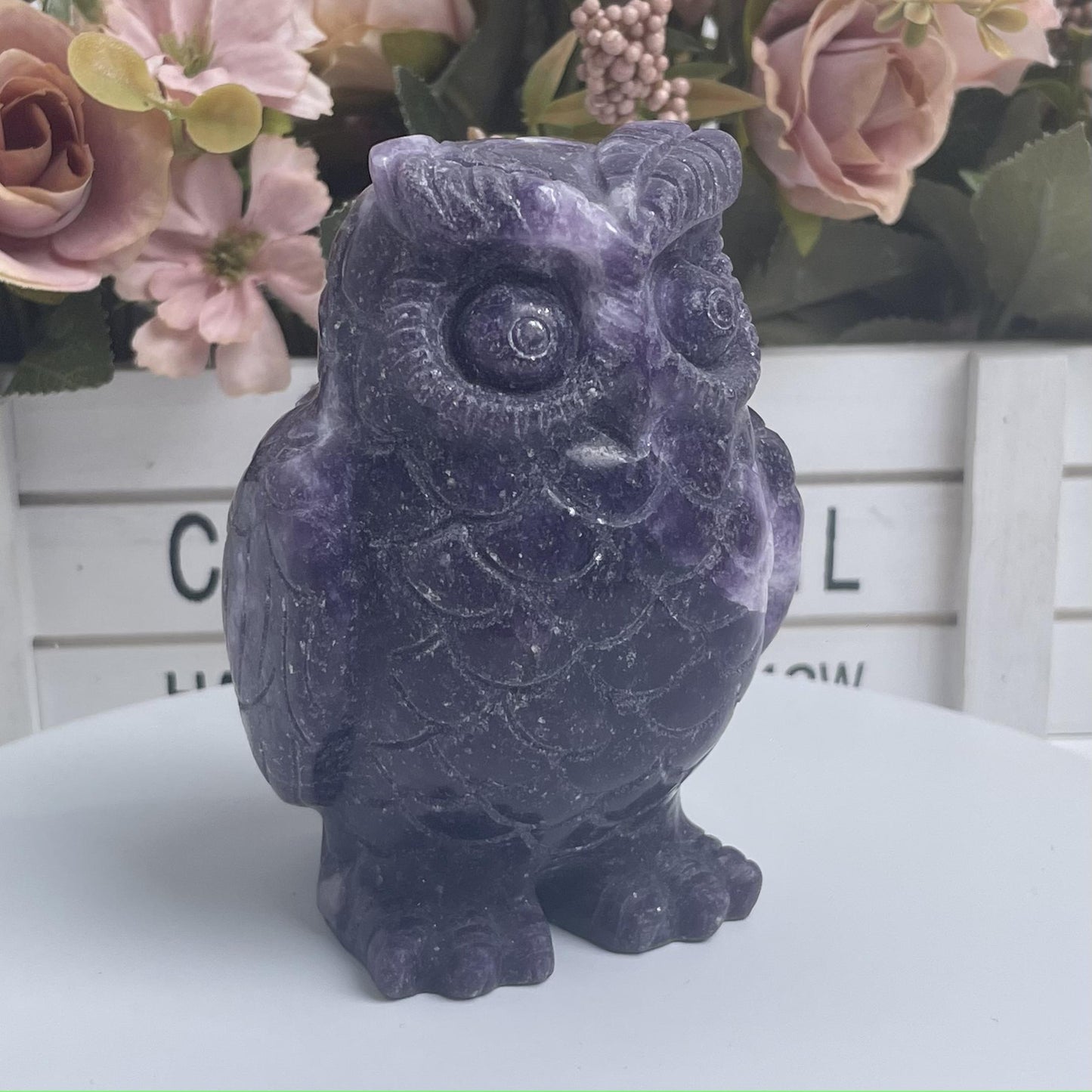 Dream amethyst owl