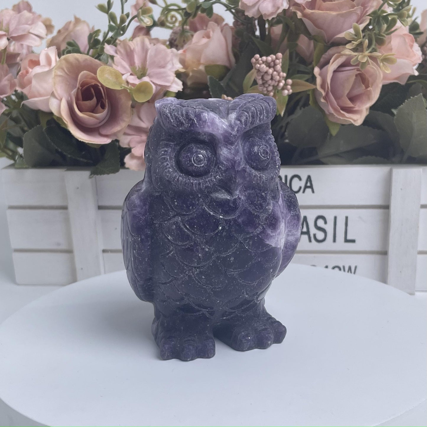 Dream amethyst owl
