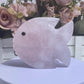 Rose quartz fish