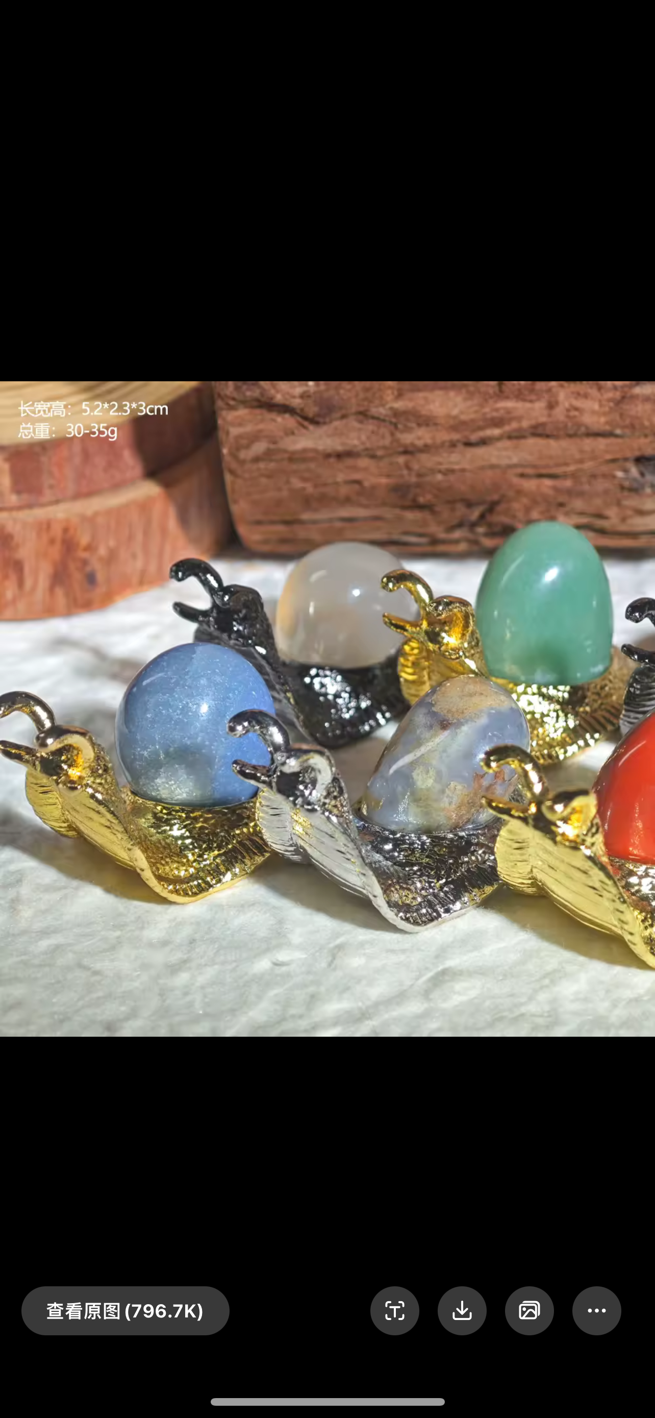Tumble Snail - Kindfull Crystal