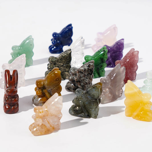 Natural Different Crystals Fairy For Screen Decoration