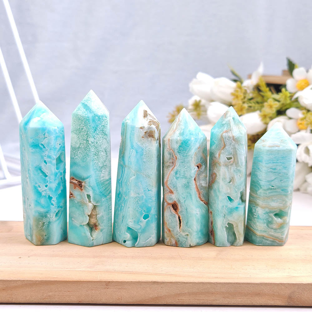 Hemimorphite Crystal Point Tower-1KG