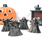 Silvery Obsidian Ghost Carving
