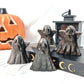 Silvery Obsidian Ghost Carving