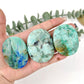 Chrysocolla With Azurite Palm Stone-1KG
