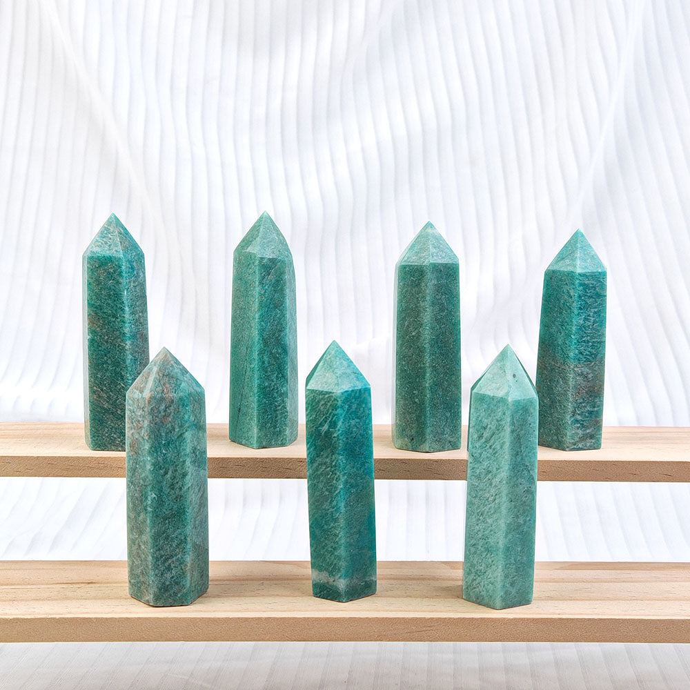 Amazonite Crystal Point Tower-1KG