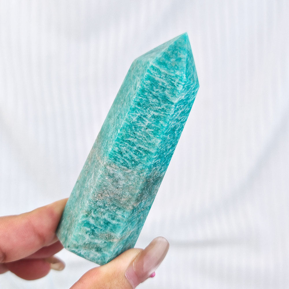 Amazonite Crystal Point Tower-1KG