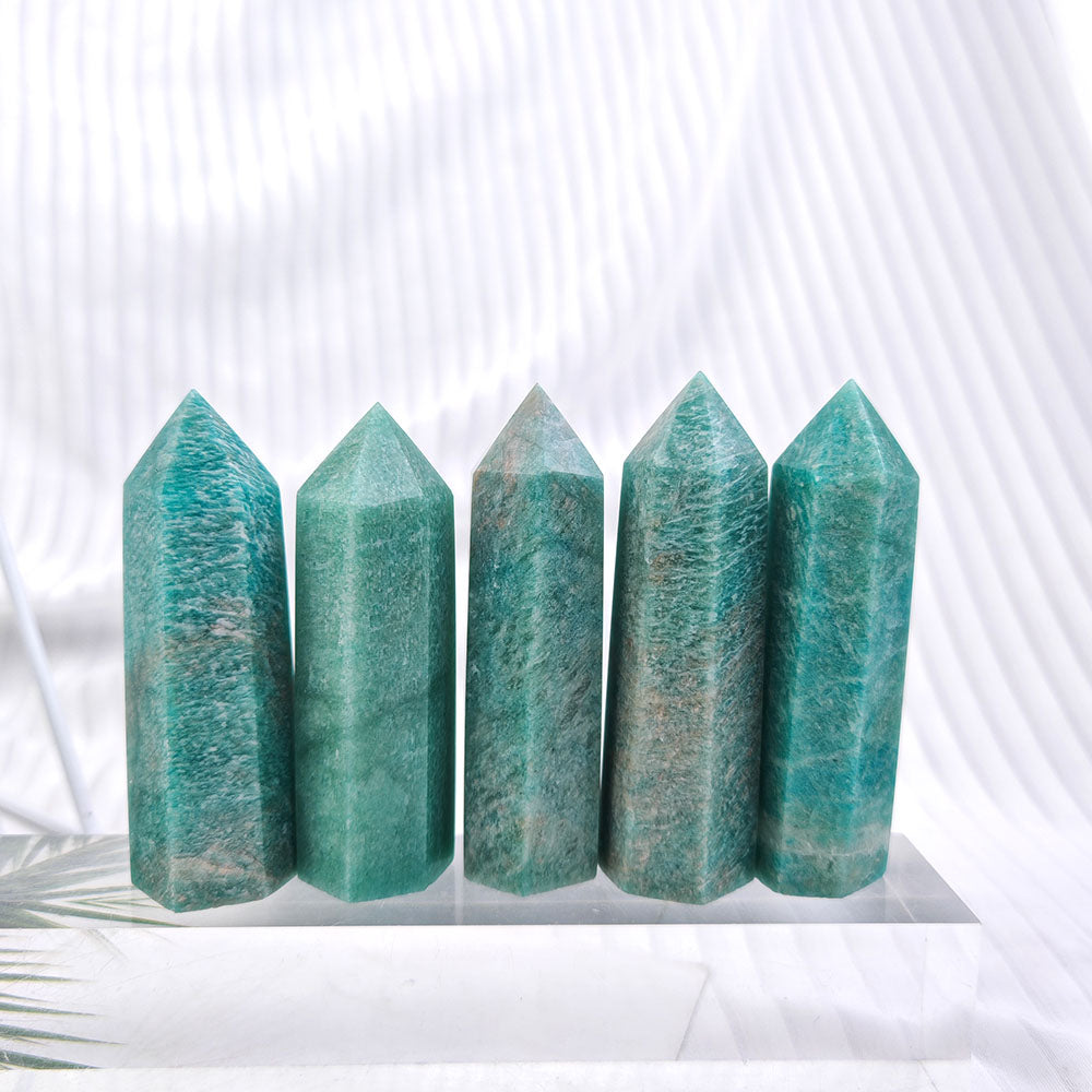 Amazonite Crystal Point Tower-1KG