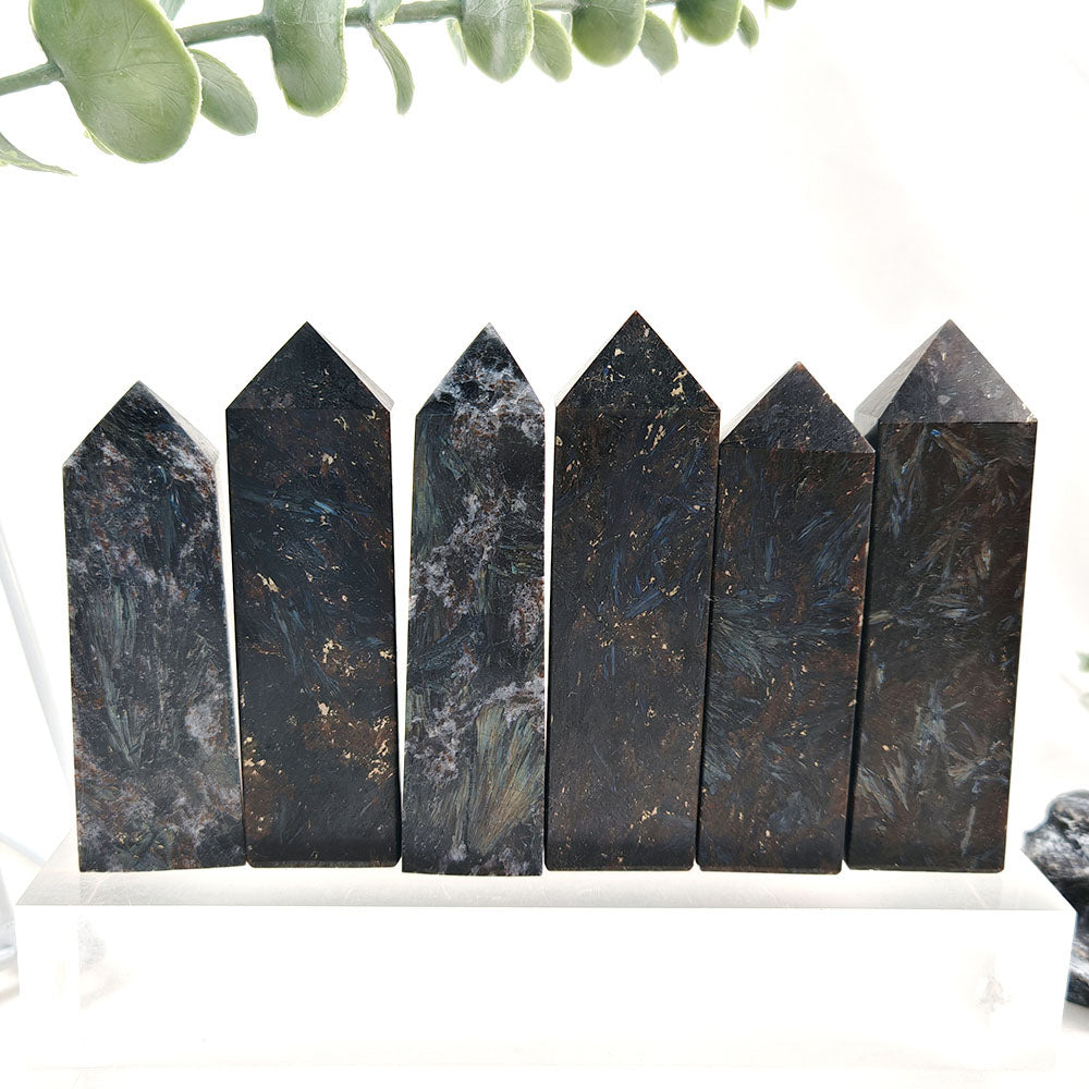 Astrophyllite Four Sided Column Tower-1KG