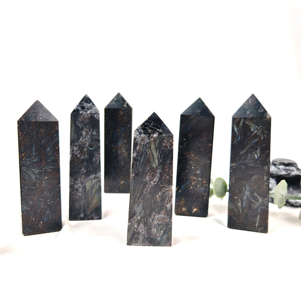 Astrophyllite Four Sided Column Tower-1KG